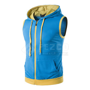 Nouveau design, couleur personnalisée, best-seller, sweat-shirts sans manches pour hommes, hiver, 100% coton, haute qualité, respirant, vêtements décontractés - Product Image 1