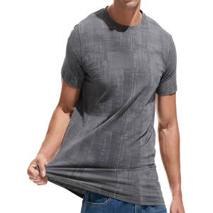 Camiseta personalizada de alta calidad al por mayor para hombre, camiseta pesada en blanco con estampado de 100% poliéster, camisetas para hombre - Product Image 5