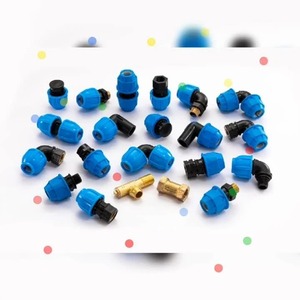 ข้อต่อท่อแรงดันต่ำ mdpe ทนทานต่อการรั่วซึมสำหรับระบบประปาและชลประทาน - Product Image 1