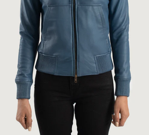 แจ็กเก็ตหนังแฟชั่นสำหรับผู้หญิงแจ็กเก็ตหนังสำหรับ2025ดีไซน์ล่าสุด - Product Image 6