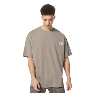 เสื้อยืดครอปท็อปคอกลมแขนยาวผู้ชาย ฤดูใบไม้ผลิ 2025 ผ้าซาตินคอตตอน 100% ระบายอากาศได้ดี เป็นมิตรกับสิ่งแวดล้อม สไตล์ลำลอง - Product Image 5