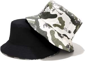 Logotipo personalizado impreso sombreros de cubo al aire libre de moda diseño de ala ancha con tela de lona de estilo deportivo para deportes y ocio - Product Image 5