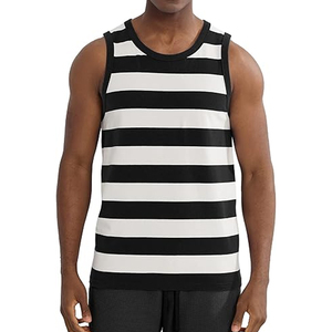Débardeurs de Fitness pour hommes de haute qualité pour l'entraînement de gymnastique Vêtements de plage Streetwear-Personnalisables pour les hauts de Fitness pour hommes - Product Image 2
