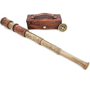 Décor intérieur binoculaire à thème moderne avec un Design de finition multicolore télescope monoculaire en laiton conception personnalisée disponible - Product Image 1