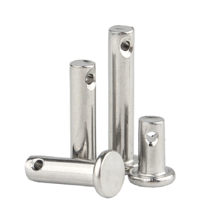 Goupille à tête plate en acier inoxydable SS304 SS316 avec trou de centrage cylindrique M3 M4 M5 M6 X 25mm 80mm M8 M10 - Product Image 1
