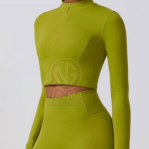 Conjunto Deportivo de 3 Piezas para Mujer, Venta Directa de Fábrica, Alta Calidad, Diseño Sólido, Transpirable, de Secado Rápido y Sin Costuras - Product Image 4