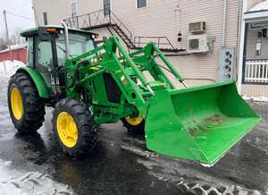 Ready 85HP para John for Deer 5085E 4WD Tractor agrícola barato con rodamientos duraderos a la venta - Product Image 4