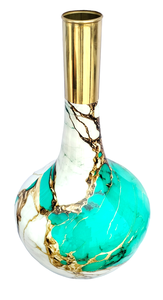Custom Creative Design Metal <b>Vase</b> | <b>Decorative</b> Wedding Table Centerpiece <b>Vase</b> for Living Room Home Christmas Decor Accent - Product Image 2