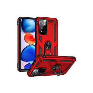 Funda Protectora de Silicona Suave Premium para Xiaomi Redmi Note 11 Pro Plus 5G, Color Rojo - Product Image 1