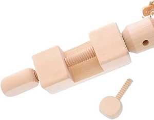 Porte-enrouleur de fil Swift en bois de 24 pouces fait à la main pour tricoter bricolage organisation de stockage pratique parapluie Swift fil couture - Product Image 2