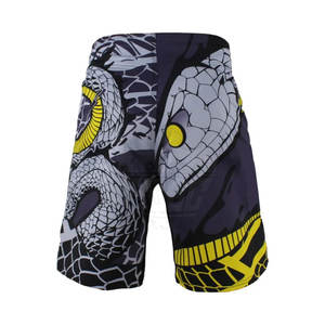 Shorts de MMA de style le plus récent, logo personnalisé, légers, respirants, service OEM, couleurs vives, séchage rapide, vente en gros - Product Image 4