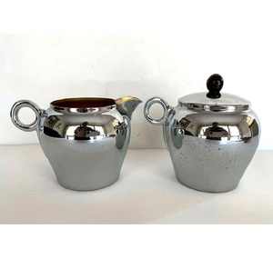 Juego de Azucareros con tapa y crema de acero inoxidable, gran venta de té alto, azúcar y leche, mango de diseñador de crema - Product Image 5