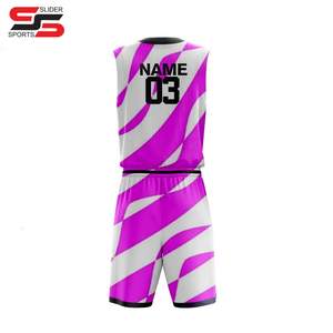 Uniformes personnalisés de basket-ball avec logo à la demande des clients Uniformes de basket-ball populaires à prix abordable et tendance - Product Image 2