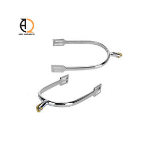 Éperons d'équitation en acier inoxydable à prix de gros abordable, équipement de sécurité équestre - Product Image 2