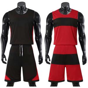 ชุดเครื่องแบบบาสเก็ตบอลผ้าโพลีเอสเตอร์สำหรับทั้งชายและหญิงเสื้อพิมพ์ลายแบบระเหิดแห้งเร็วงานตามสั่ง - Product Image 4