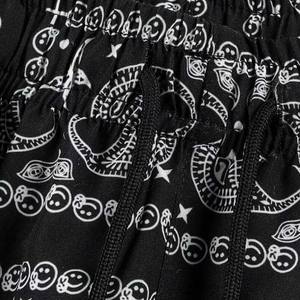 High Quality <b>Mens</b> Beach <b>Shorts</b> <b>Elastic</b> <b>Waist</b> <b>Shorts</b> for Beach Four Side <b>Elastic</b> Beach Pants Deep Sea Pattern <b>Shorts</b> - Product Image 3