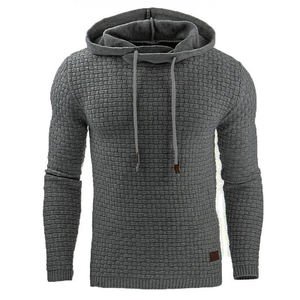 Nouveau Simple à manches longues sweats à capuche hommes mince Plaid sweat à capuche homme sweat manteau décontracté quotidien Fitness pull vêtements de sport S-4Xl - Product Image 3