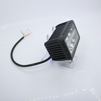 Phare de travail LED 5 pouces avec feux de jour (DRL) et clignotants pour tout-terrain 4x4, camion, SUV, VTT, UTV, tracteur, bateau, lumière de conduite blanc ambre 12-36V