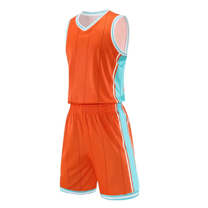 Nouveau Style Premium Basketball Wear Polyester Tissu Respirant Rib Col Rond Jeunesse Maillot Sans Manches De COSH Sportswear - Product Image 5