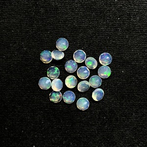 Piedras preciosas de ópalo etíope de grado AAA al por mayor, gemas calibradas sueltas certificadas IGI de ópalo de fuego facetado de 9mm y 10mm para la fabricación de joyas - Product Image 4