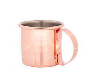 Taza de cobre puro sólido de calidad superior Taza de cobre de estilo moderno a la venta por exportadores indios a precios bajos - Product Image 1