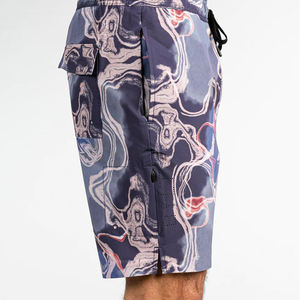 Nuevo verano 2025 moda Hip Hop hombres playa pantalones cortos logotipo personalizado ropa deportiva entrenamiento sublimación impresión corto - Product Image 4