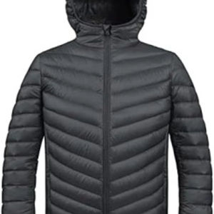 Wholesale High Quality Men's XL Hooded Puffer <b>Jacket</b> Lightweight Canvas Bubble Windproof Outerwear Winter <b>Packable</b> Alternative - Product Image 1