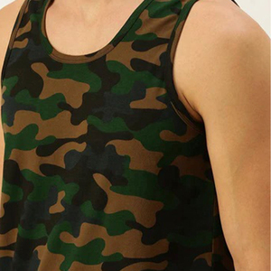Wholesale Sleeveless 100% Cotton <b>Singlet</b> <b>Men's</b> Blank Solid Vest <b>Men</b> Fitness Tank Top <b>for</b> Unisex New <b>Men</b> breathable Tank Tops - Product Image 5