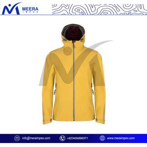 Veste softshell de randonnée personnalisée vêtements d'extérieur imperméables d'escalade vestes de sport pour hommes en polyester softshell pour hommes vente en gros - Product Image 3