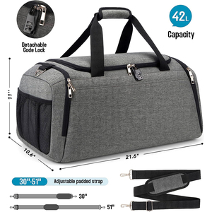 Nouvel arrivage de matériel d'entraînement de kick-boxe décontracté respirant en nylon sacs étanches dernière conception de vêtements de sport OEM pour arts martiaux - Product Image 2