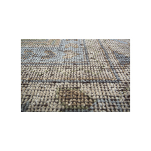 Tapis noué à la main en laine verte thym, motif médaillon, 9x12, rectangulaire, pour couloir, puzzle, pour adolescents, pour décorations de salon Rgs-1282 - Product Image 3