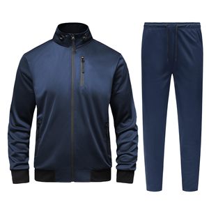 <b>Men's</b> 2 Piece Set Eco-Friendly Winter Tracksuits Sweatsuits Comfortable Hooded Sweatshirt Jogger Sets Acid Wash Suits for Gym - Product Image 1