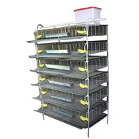 Cage Offre Spéciale quali Cage automatique pour cailles élevage de volailles cage galvanisée pour animaux grillagée