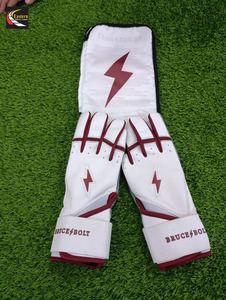 Gants de frappe de baseball et de softball professionnels pour hommes et femmes, fabriqués sur mesure en cuir véritable pour adultes - Product Image 6