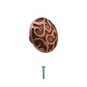 2024 Rose Gold Brass Knobs Round <b>Pull</b> Cabinet Drawer <b>Door</b> <b>Handle</b> for Bedroom Furniture Wardrobe & Kitchen Decorative <b>Handle</b> Home - Product Image 1