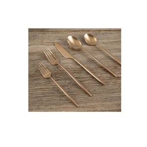 Ensemble de 5 couverts en laiton massif avec miroir polonais pour la cuisine et la table à faible coût ensembles de couverts uniques en gros pour l'hôtel - Product Image 6