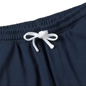 Pantalones cortos OEM de moda holgados para hombre, ropa de calle, diseño holgado, Algodón ligero para un estilo elegante de verano para todos los días - Product Image 1