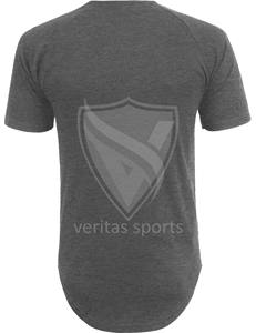 Camisetas Deportivas Unisex 100% Algodón/Poliéster Cuello Redondo Manga Corta Transpirable Secado Rápido Corte Regular Ropa Deportiva Informal Sólida - Product Image 4