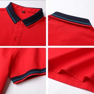 Uniforme de travail personnalisé de haute qualité, uni, anti-froissement, en coton solide, pour hommes, entreprise, employé, golf, pour broderie de logo sur chemise - Product Image 4
