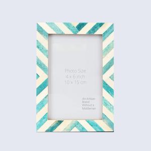 Bone Inlay Creative Handmade Eco-Friendly Modern Geometric High Quality <b>Photo</b> <b>Frame</b> - Product Image 3