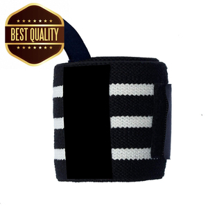 Muñequeras ajustables para gimnasio con cierre de gancho y bucle, soporte para levantamiento de pesas, para ejercicios de peso muerto y dominadas. - Product Image 3