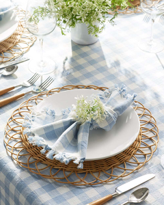 Round <b>Rattan</b> <b>Placemats</b> in Natural Color Eco friendly products Made in Vietnam Table decoration Woven <b>Placemat</b> Wholesale Modern - Product Image 3