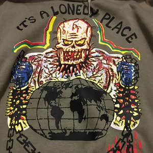 เสื้อฮู้ดโอเวอร์ไซส์ผู้ชายผ้าใส่สบายย้อมสีพื้นสำหรับฤดูหนาว - Product Image 5