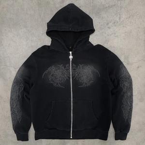 <b>Men's</b> Fashion <b>Hoodies</b> Geometric Front Solid <b>Lined</b> Fleece 100% Cotton Jacket Casual Formal Vacation Wear Winter OEM Service High - Product Image 6