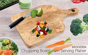 Planche à découper en bois écologique pour la cuisine Design parfait pour la préparation des aliments disponible à prix compétitif depuis l'Inde - Product Image 5