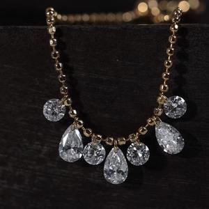 Collar de Diamantes de Lujo de Fabricación India, Joyería de Inspiración Antigua para Bodas o Fiestas, Disponible para la Venta - Product Image 1