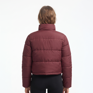 Vestes matelassées surdimensionnées pour femmes, prix abordable, fabrication OEM/ODM, doudounes d'hiver pour l'extérieur, vente en gros - Product Image 3