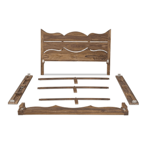 Tania Grand, muebles de dormitorio elegantes, cama de madera maciza - Product Image 5