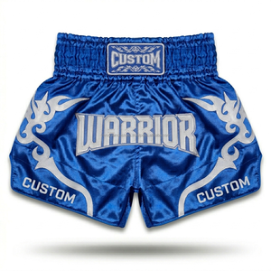 Fabricant de shorts de combat personnalisés, shorts d'entraînement pour Muay Thai, Kickboxing, Gym, Club, OEM, ODM, faible MOQ, shorts de Muay Thai imprimés - Product Image 2