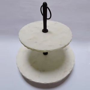 Hot Selling Round Shape Wooden Cake Stand 1 Tier for Home Kitchenware Birthday and Wedding Parties Food <b>Display</b> Stand - Product Image 6